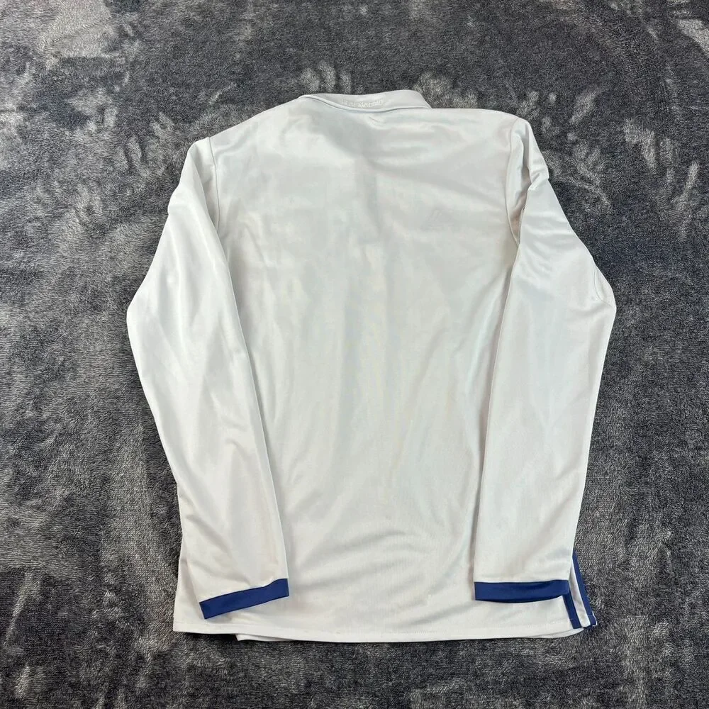 Adidas Real Madrid 2016 Fly Emirates Jersey Polo Climacool Long Sleeve S